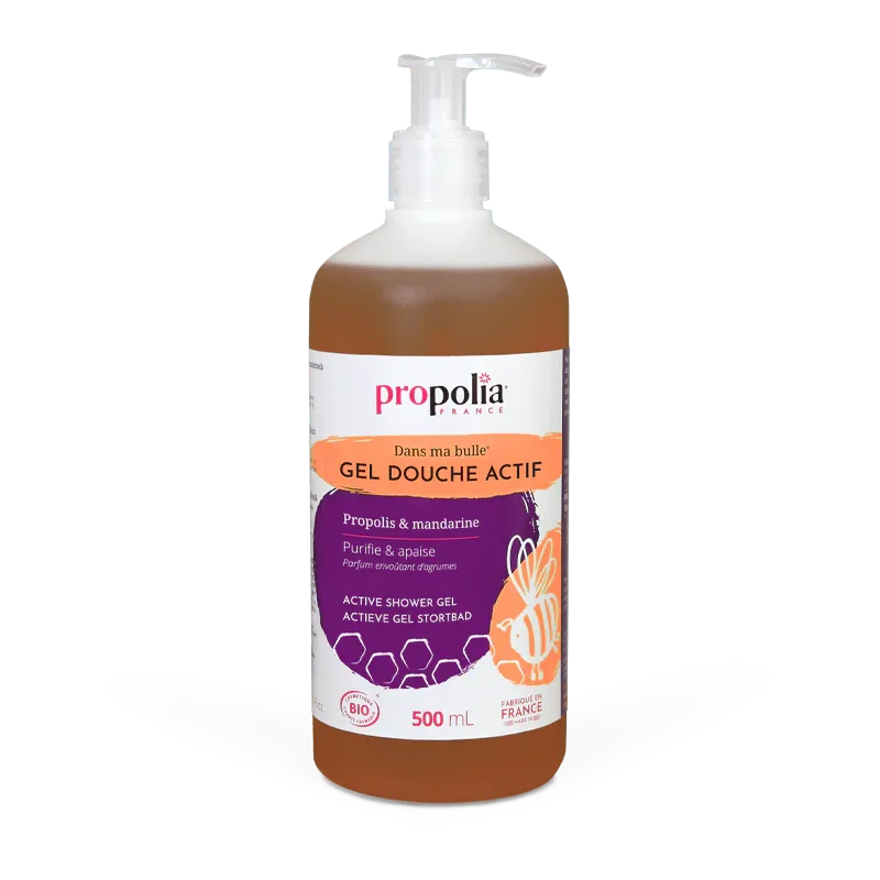 Active Propolis & Mandarin Shower Gel SLS / SLES Free - Image 4