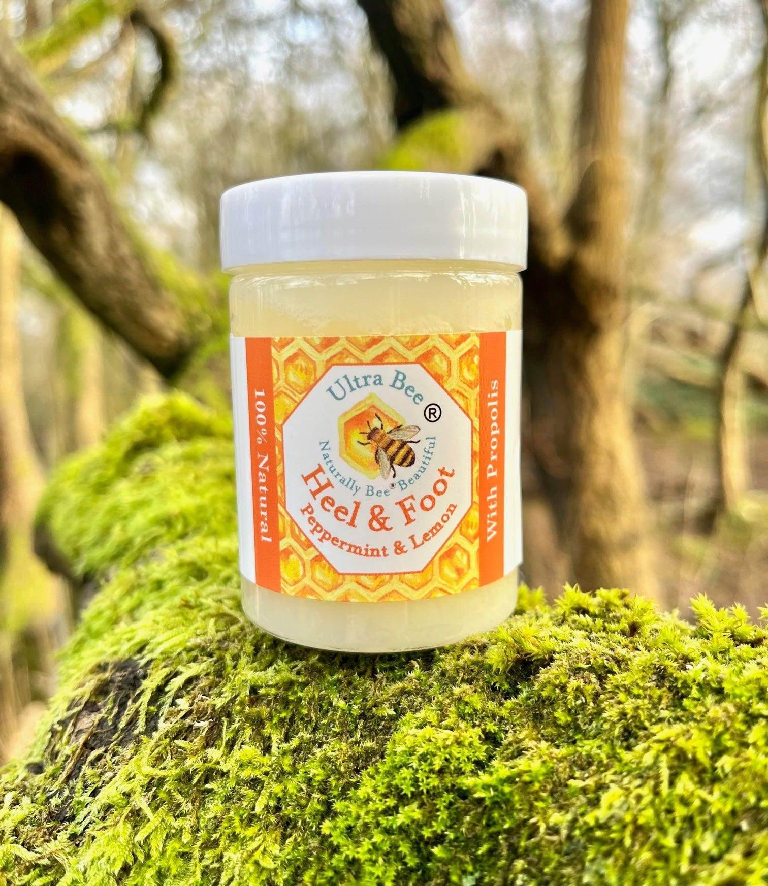 100% Natural Heel & Foot Balm Honey & Peppermint 100ml - Image 6